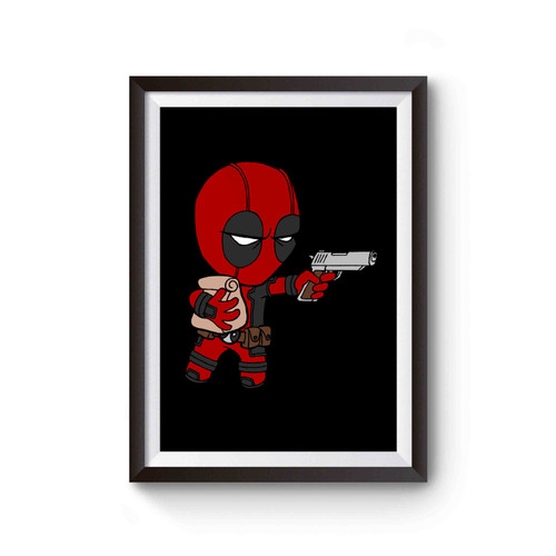 Banana Guns Deadpool Minion Poster