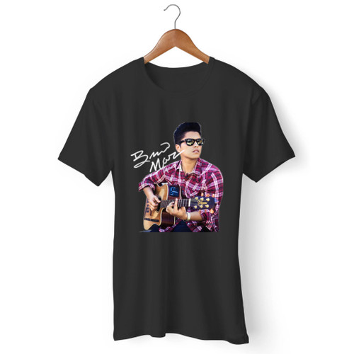 Bruno Mars Signature White Men T Shirt
