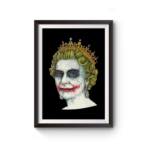 Banksy Joker Queen Poster