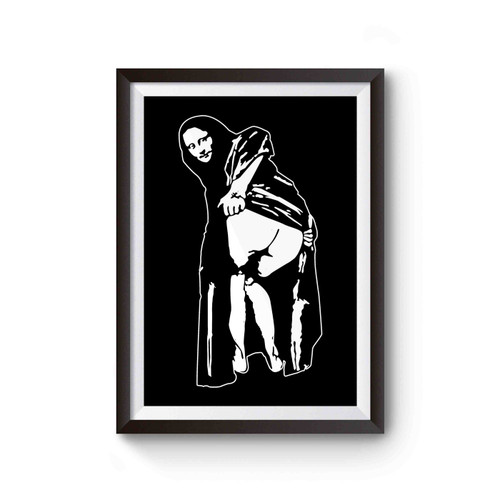Banksy Mona Lisa's Bum 2 Poster