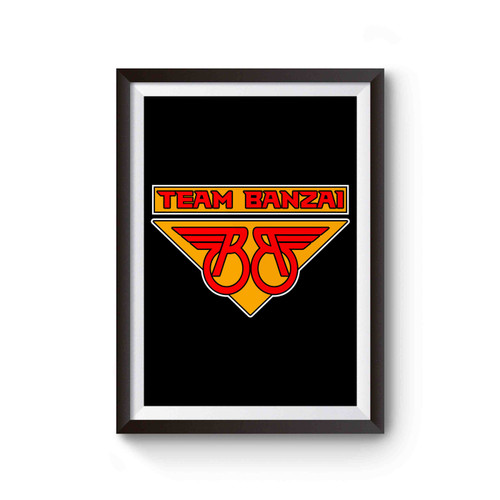 Banzai Team Wing Logo Poster