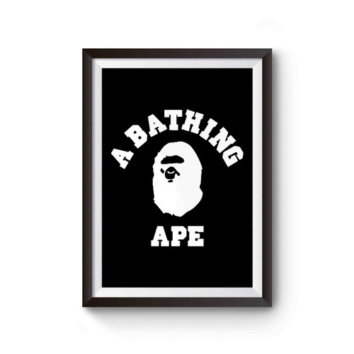 Bape A Bathing Ape Logo Poster