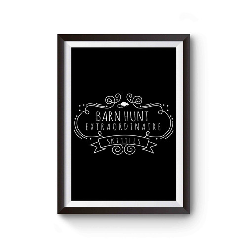 Barn Hunt Extraordinaire Poster