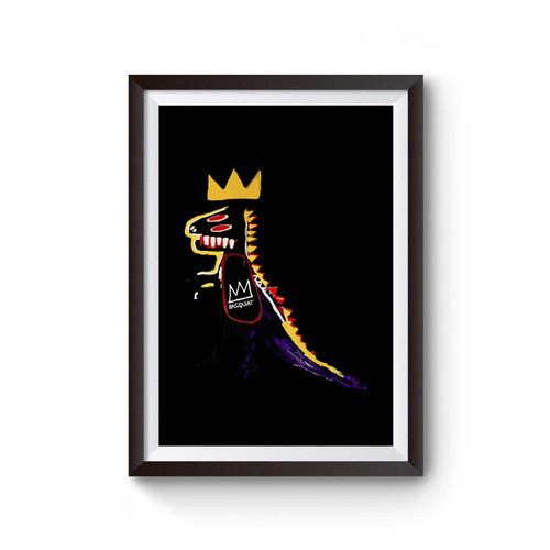 Basquiat Dinosaur Inspired Poster