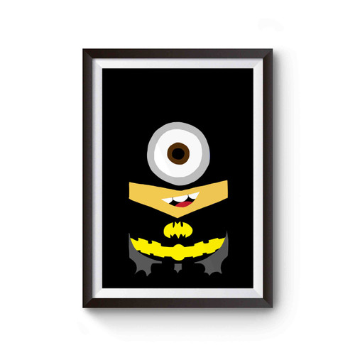 Bat Minion Dark Night Poster