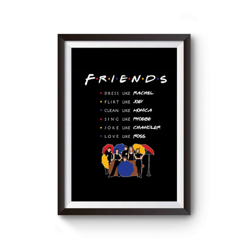 Be Like Friends Tv Show Poster