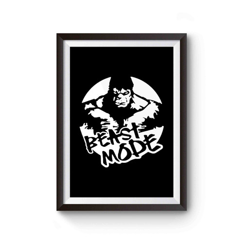 Beast Mode Hulk Gym Bodybuilding Training Poster