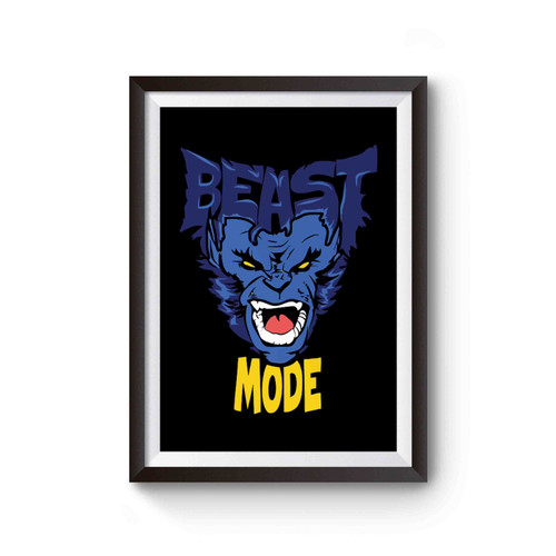 Beast Mode Typography Poster