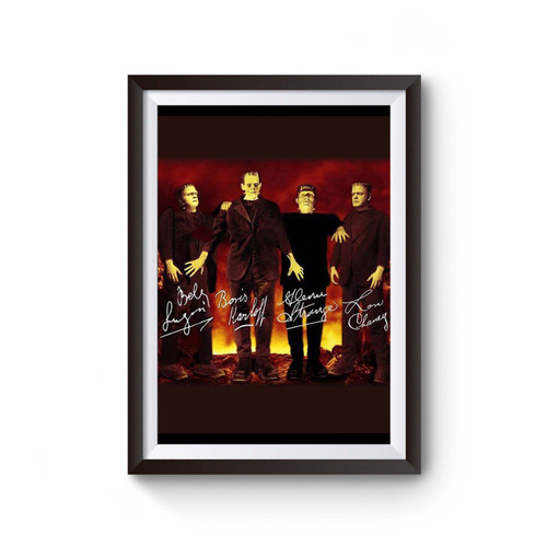 Bela Boris Glenn And Lon Poster