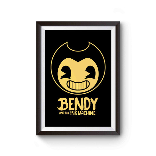 Bendy And The Ink Machine Animation Horror Game Poster Bendy And The Ink Machine Animation Horror Game Poster