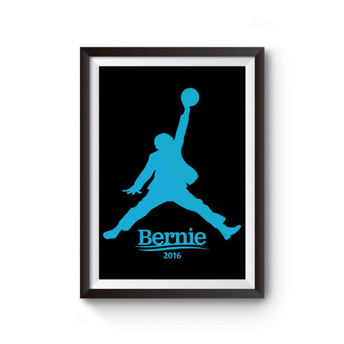 Bernie Sanders Basketball Poster
