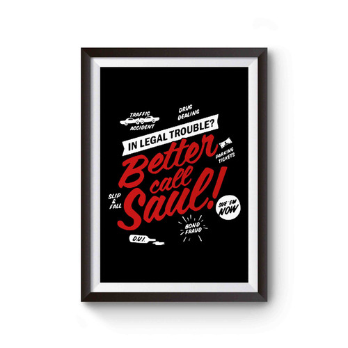 Better Call Saul Breaking Bad Walter Los Pollos Poster