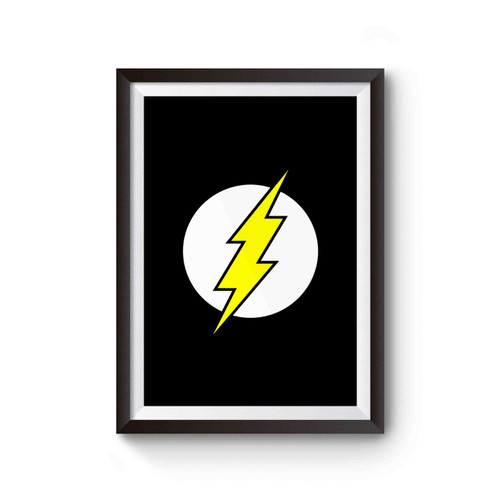 Big Bang Theory Sheldon Cooper The Flash Inspired Super Hero Poster