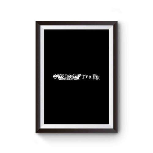 Big Big Train Rock Band Logo Decal Poster