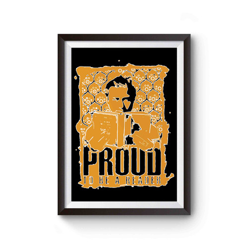 Bill Hicks Proud To Be A Reader Poster