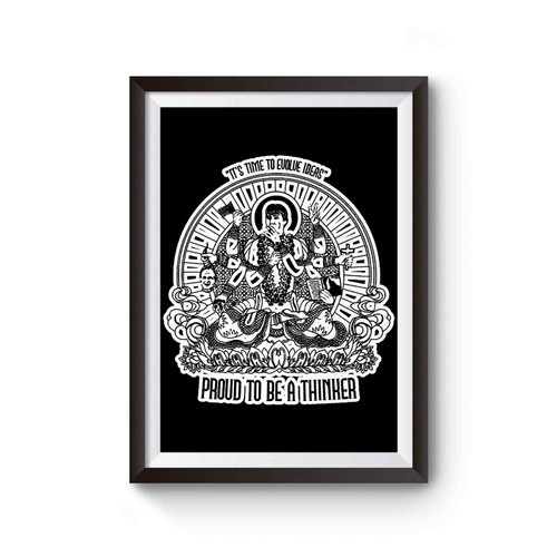 Bill Hicks Proud To Be A Thinker Poster