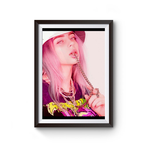 Billie Eilish Bad Guy Inspired Poster