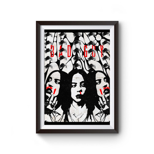 Billie Eilish Bad Guy Cover Inspired Poster