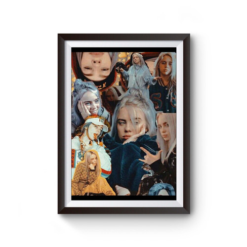 Billie Eilish Collage Poster