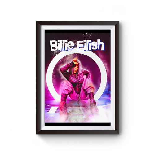 Billie Eilish Poster Pink Poster