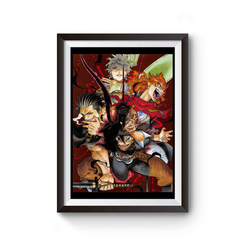 Black Clover Squad Asta Poster
