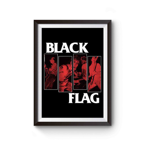 Black Flag Henry Rollins Poster