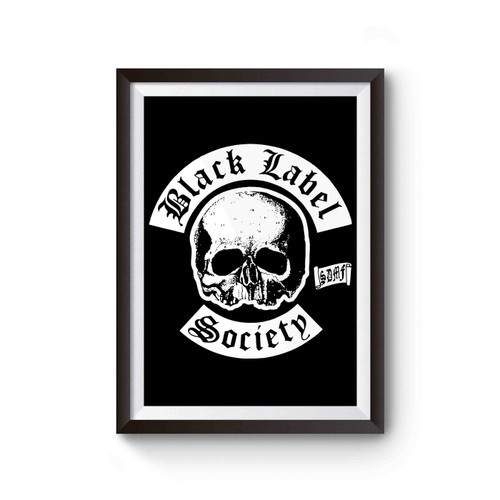 Black Label Society Logo Poster