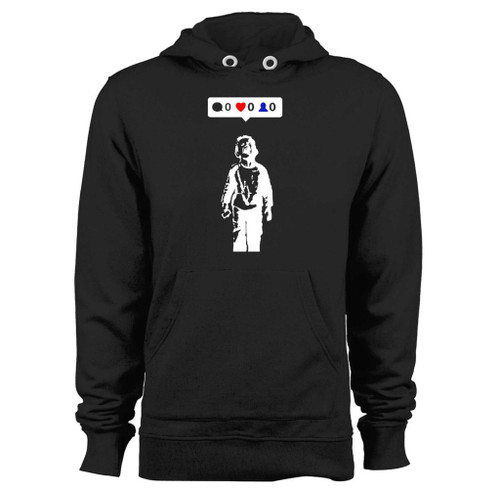 Was created with comfort in mind, this banksy social media no one likes me hoodie lighter weight is perfect for any activity. Teams and groups love this hoodie for its affordable price and variety of colors.