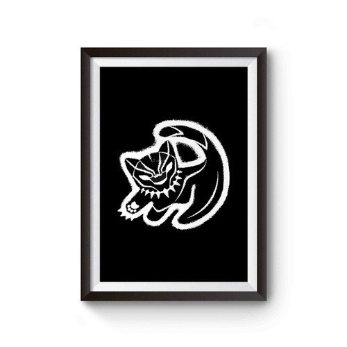 Black Panther Lion King Poster