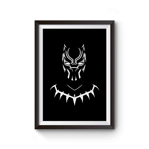 Black Panther Mask Wakanda Poster