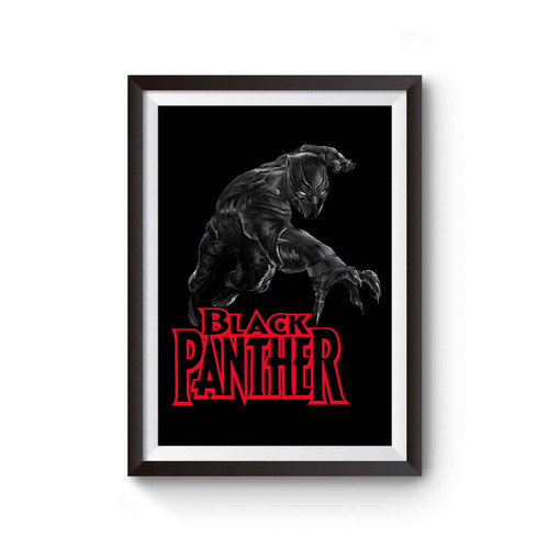 Black Panther The Avengers Comics Film Movie Superhero Poster