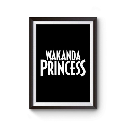 Black Panther Wakanda Princess Poster