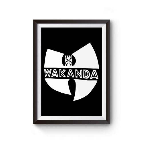 Black Panther Wu Tang Batman Logo Black Queen Black Panther T Challa King Wakanda Black Panther Marvel Comics Superhero Movie Poster