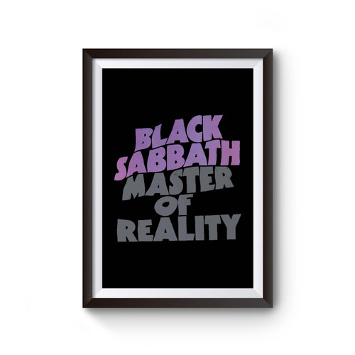Black Sabbath Master Of Reality Poster