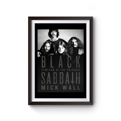 Black Sabbath Mick Wall Poster