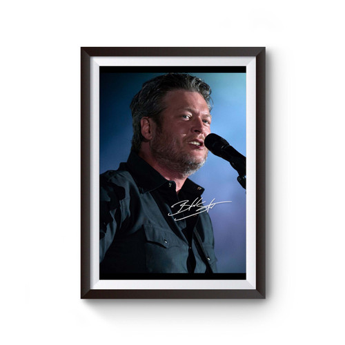 Blake Shelton Inspired Poster