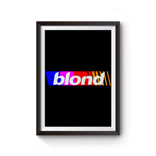 Blond Frank Ocean Rainbow Music Tour Trip Hop Boys Don't Cry Concert Poster