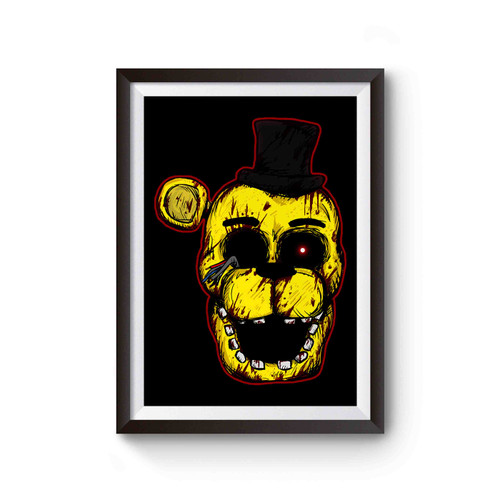 Bloody Golden Freddy Fnaf Poster