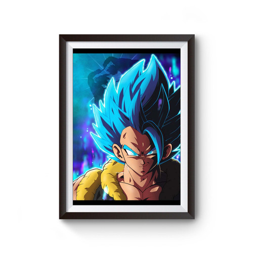 Blue Fusion Goku Vegita Dragonball Super Poster