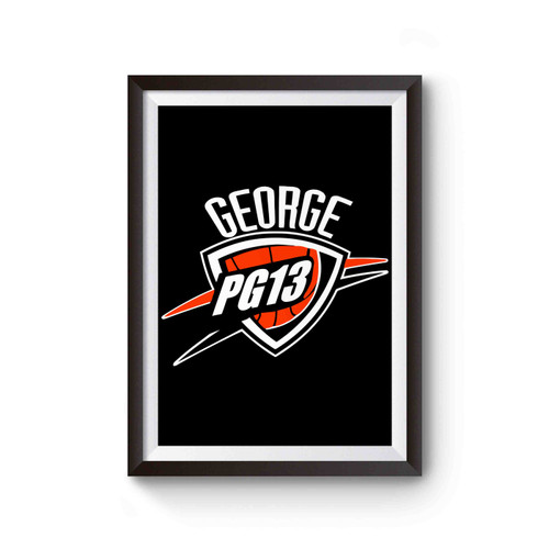 Blue Oklahoma City Paul George Pg13 Poster