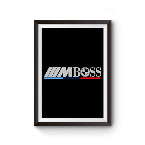 Bmw M Sport M Power Race Moto Boss Poster