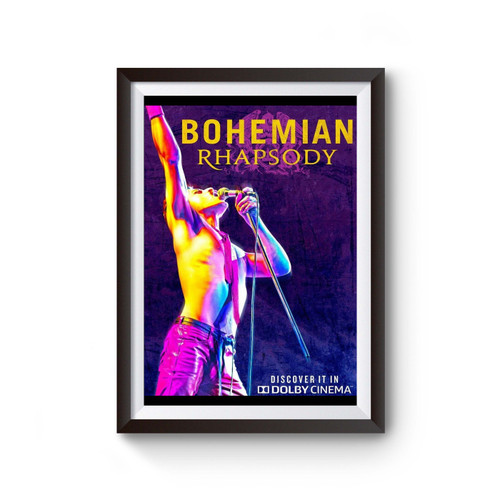 Bohemian Rhapsody Movie Freddie Mercury Poster