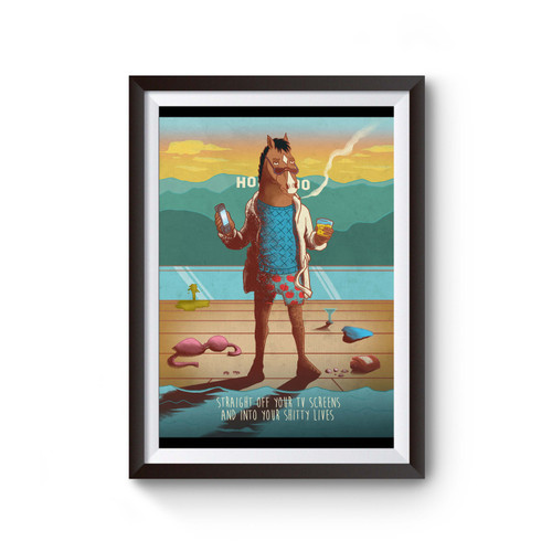 Bojack Horseman Vintage Movie Poster Bojack Horseman Vintage Movie Poster