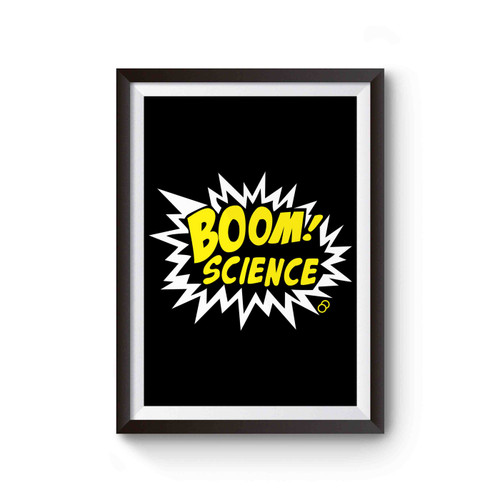 Boom ! Science Explosion Poster