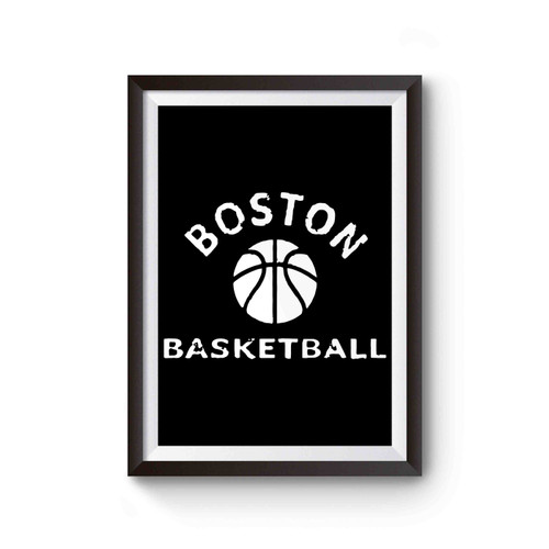 Boston Basketball Boston Celtics Logo Poster
