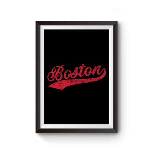 Boston City Script Poster