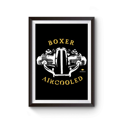 Boxer Aircooled Poster Boxer Aircooled Poster