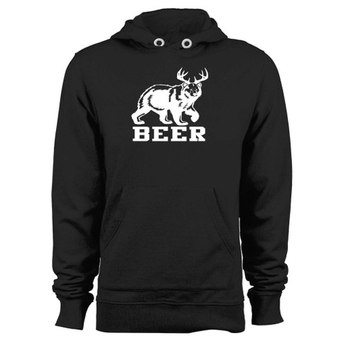 Was created with comfort in mind, this beer bear and deer hoodie lighter weight is perfect for any activity. Teams and groups love this hoodie for its affordable price and variety of colors.