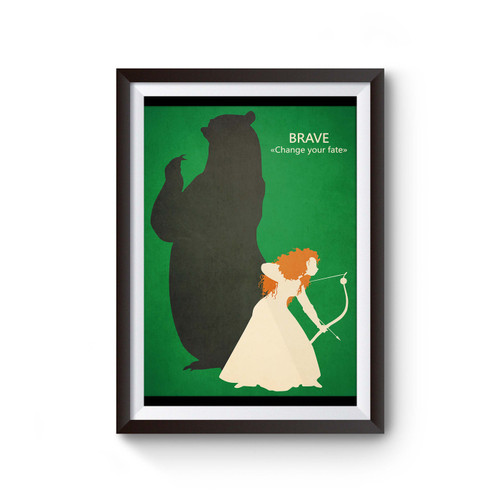 Brave Disney Movie Poster