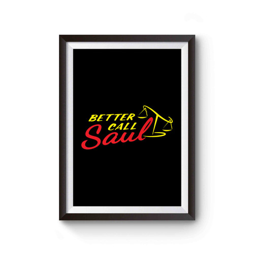 Breaking Bad Better Call Saul Logo Poster